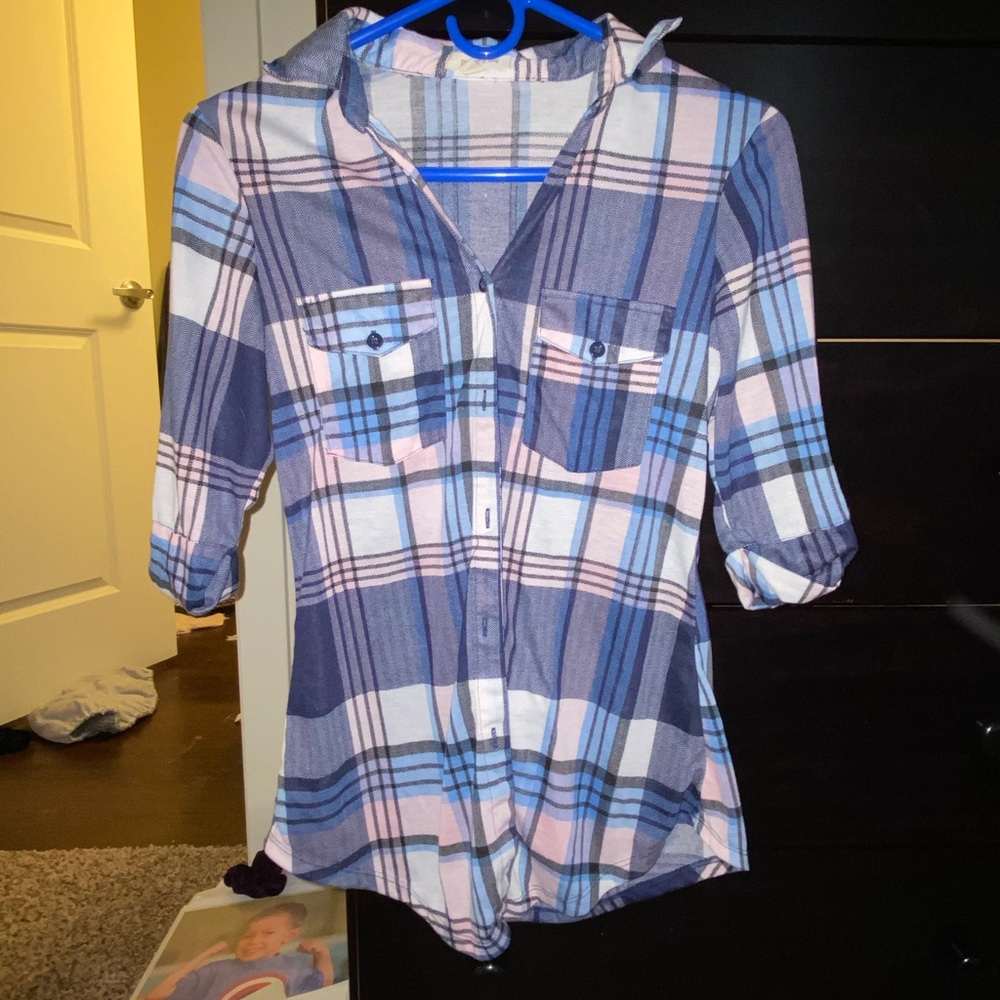 plaid shirt